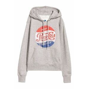 H&M Gray Pepsi-Cola Hoodie